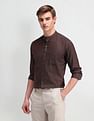 Arrow Manhattan Slim Fit Textured Shirt