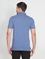 Arrow Sports Engineered Stripe Cotton Polo Shirt