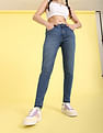 Flying Machine Women Victoria Skinny Fit Mid Rise Jeans
