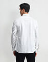 Arrow Sport Vertical Striped Slim Fit Shirt