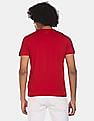 Arrow Sports Contrast Panel Logo Applique T-Shirt