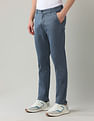 Arrow Sport Solid Slim Fit Trousers