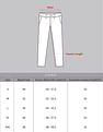AD by Arvind Modern Slim Fit Solid Chinos