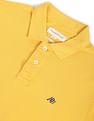 Aeropostale Yellow Solid Pique Polo Shirt