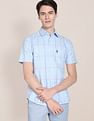 U.S. Polo Assn. Oxford Check Cotton Casual Shirt