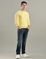 Tommy Hilfiger Solid Regular-Fit Cotton Sweater