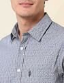 U.S. Polo Assn. Tailored Fit All-Over Printed Shirt