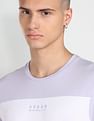 Flying Machine Cotton Colour Block T-Shirt