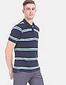 U.S. Polo Assn. Striped Pique Polo Shirt