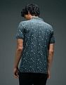 Flying Machine All Over Printed Regular Fit Polo Shirt