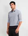 Arrow Manhattan Slim Fit Checked Shirt