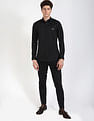 Calvin Klein Jeans Solid Slim-Fit Satin Woven Shirt