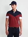 Arrow Sport Short Sleeve Colorblock Polo Shirt