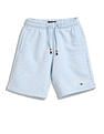 Tommy Hilfiger Kids Boys Solid Relaxed-Fit Cotton Shorts