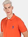 U.S. Polo Assn. Standard Fit Pique Polo Shirt