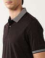 Arrow Solid Regular Fit Polo Shirt