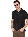 Arrow Sports Patch Pocket Compact Cotton Polo Shirt
