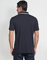 Arrow Sports Stripe Collar Polo Shirt
