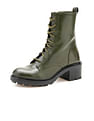 U.S. Polo Assn. Women Nadia  Leather Combat Boots