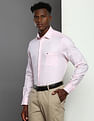 Tommy Hilfiger Solid Dobby Cotton Shirt