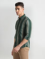 U.S. Polo Assn. Denim Co. Vertical Stripe Slim Fit Shirt