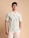 U.S. Polo Assn. Floral Printed Slim Fit Polo Shirt