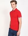 Tommy Hilfiger Solid Regular-Fit Cotton Polo Shirt