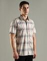 Tommy Hilfiger Checks Regular Fit Cotton Shirt