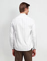 Arrow Sport Manhattan Slim Fit Vertical Striped Shirt