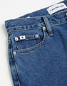 Calvin Klein Women Solid Mom Fit Jeans