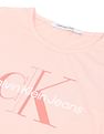 Calvin Klein Jeans Women Pink Pure Cotton Logo Print T-Shirt