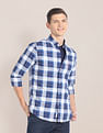 U.S. Polo Assn. Button Down Collar Plaid Shirt