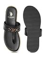 U.S. Polo Assn. Women Comfort EVA Flat Matilde Sandals
