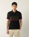Arrow Sport Colourblocked Regular Fit Polo Shirt