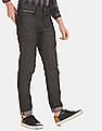 Calvin Klein Men Black Slim Tapered Fit Premium Italian Stretch Selvedge Jeans