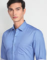 Arrow Cutaway Collar 3D Geometric Formal Shirt
