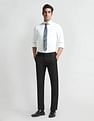 Arrow Mid Rise Tapered Fit Trousers