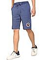 U.S. Polo Assn. Denim Co. Mid Rise Drawstring Waist Solid Shorts
