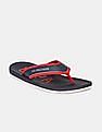 U.S. Polo Assn. Men Brand Print Non-Skid Zedo Flip Flops