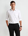 Arrow Manhattan Slim Windowpane Checked Shirt