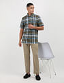 Tommy Hilfiger Oxford Plaid Regular Fit Shirt