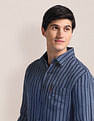 U.S. Polo Assn. Vertical Stripe Linen Shirt