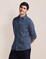 U.S. Polo Assn. Vertical Stripe Linen Shirt