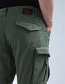 Flying Machine Mid Rise Relaxed Tapered Fit Trousers