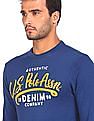 U.S. Polo Assn. Denim Co. Crew Neck Brand Print Sweater
