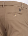 U.S. Polo Assn. Mid Rise Solid Trousers