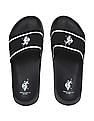 U.S. Polo Assn. Men Knit Upper Logo Evander 2.0 Slides