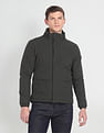 Arrow Sports Solid Hooded Jacket