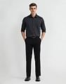 Arrow Vertical Striped Cotton Shirt