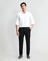 Arrow Newyork Mid Rise Slim Fit Trousers